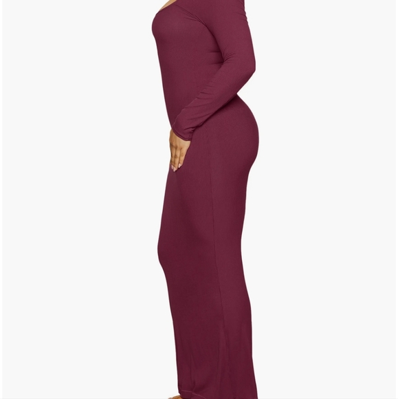 SKIMS soft lounge Long Sleeve Dress Large - Picture 6 of 6